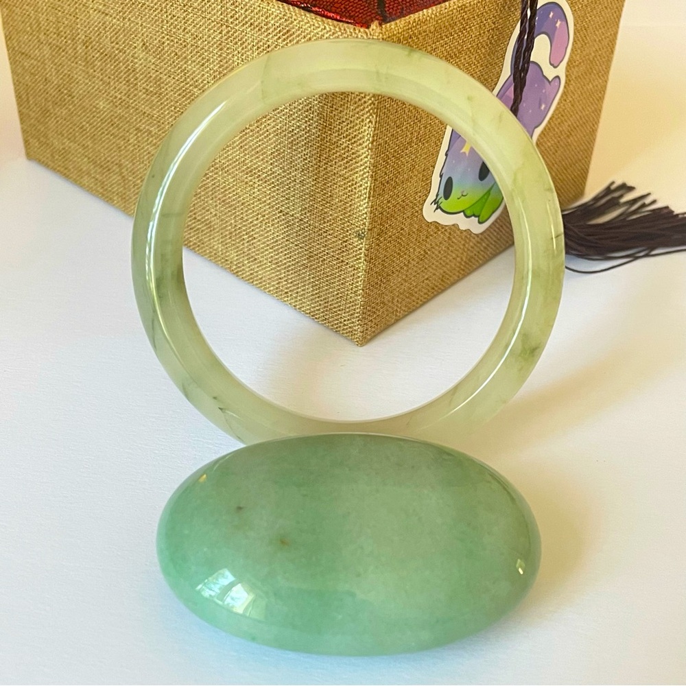 Authentic Natural Jade Bangle